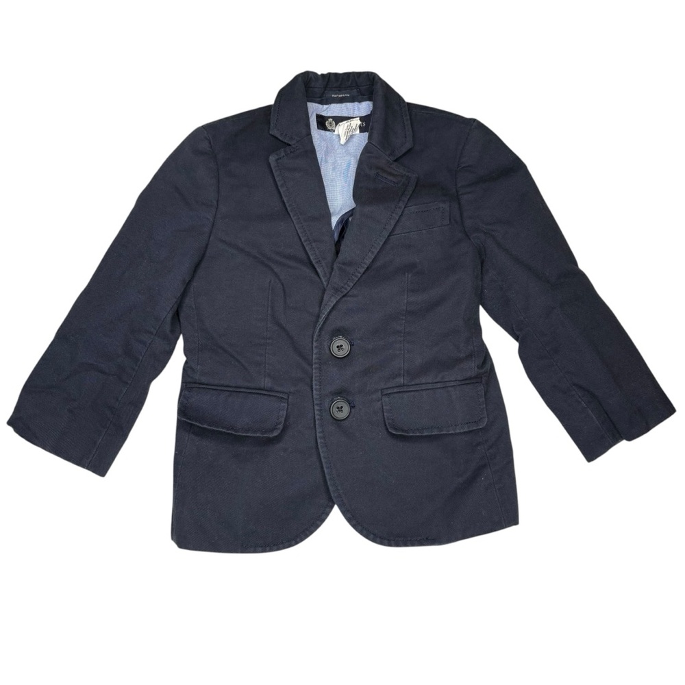 Crewcuts Thompson blazer navy Blue jacket boys size 2
